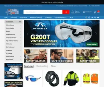 Safetyglassesusa.com(Safety Glasses USA) Screenshot