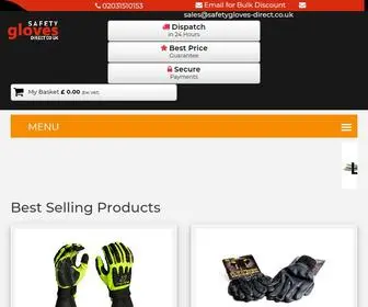 Safetygloves-Direct.co.uk(Work Gloves) Screenshot