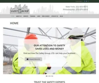 Safetygroupltd.com(The Safety Group Ltd) Screenshot