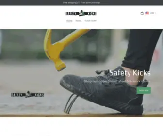 Safetykicks.com(Safety Kicks) Screenshot