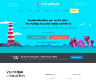 Safetymails.com(Valida) Screenshot