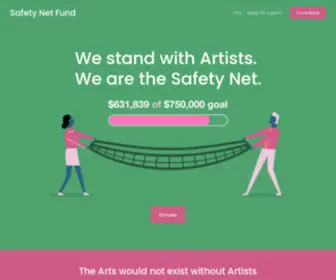 Safetynetfund.io(Safety Net Fund) Screenshot