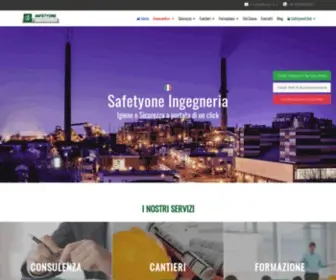 Safetyone.it(Consulenza Sicurezza sul Lavoro e Formazione) Screenshot