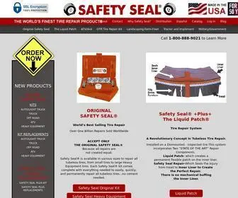 Safetyseal.com(Tire Plug Kits) Screenshot