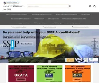 Safetyservicesdirect.com(Online Health & Safety Consultancy & Training) Screenshot