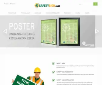 Safetysign.co.id(Safety Sign Indonesia) Screenshot