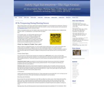Safetysign.us(Safety Sign Information) Screenshot
