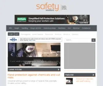 Safetysolutions.net.au(Safety Solutions) Screenshot