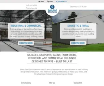 Safetysteel.com.au(Safety Steel) Screenshot