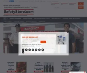 Safetystore.com(Improving Your Safety Since 1995 First Aid Kits) Screenshot