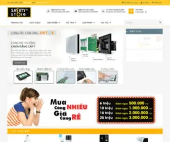 Safetystore.vn(Hệ thống cửa hàng bán lẻ thiết bị an ninh) Screenshot