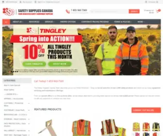 Safetysuppliescanada.com(Safety Supplies Canada) Screenshot