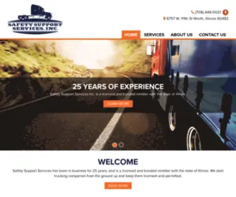 Safetysupport.com(Safety Support Services) Screenshot