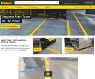 Safetytac.com(SafetyTac Floor Tape) Screenshot