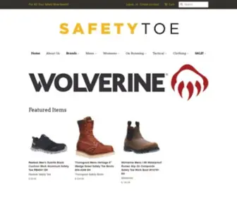 Safetytoe.com(Safetytoe) Screenshot