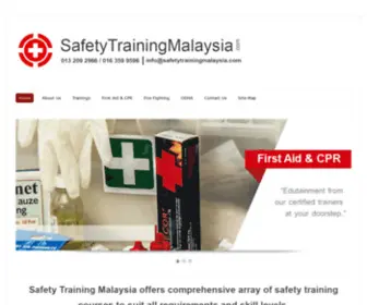 Safetytrainingmalaysia.com(Safetytrainingmalaysia) Screenshot