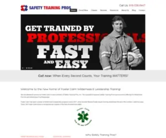 Safetytrainingpros.com(Safety Training Pros) Screenshot
