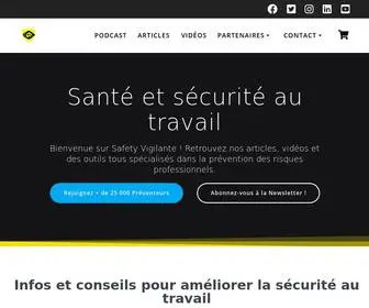 Safetyvigilante.com(Santé et sécurité au travail) Screenshot