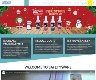 Safetyware.com.my(Safety Products Manufacturer & Supplier in Malaysia) Screenshot