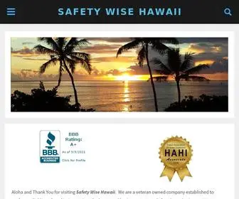 Safetywisehawaii.com(Safety Wise Hawaii) Screenshot