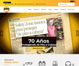 Safetyzonepr.com(Safety Zone) Screenshot