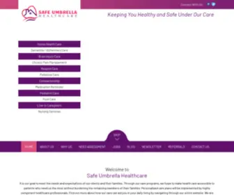 Safeumbrellahealthcare.com(Home Health in North York ON) Screenshot