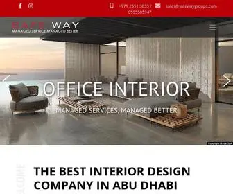 Safewaygroups.com(Interior design companies in Abu Dhabi) Screenshot