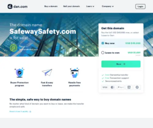 Safewaysafety.com(Safe Way) Screenshot