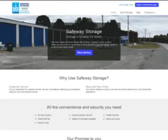 Safewaystorageky.com(Safeway Storage) Screenshot