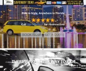 Safewaytaxiorlando.com(Safeway Taxi) Screenshot