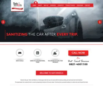 Safewheelsindia.com(Safe Wheels) Screenshot