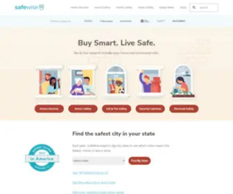 Safewise.com(Your Guide to Home Security and Safety) Screenshot