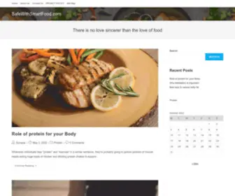 Safewithsmartfood.com(SafeWithSmartFood) Screenshot