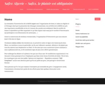 Safex-Algerie.com(Safex) Screenshot