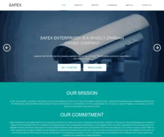 Safexzambia.com(Safex Enterprises) Screenshot