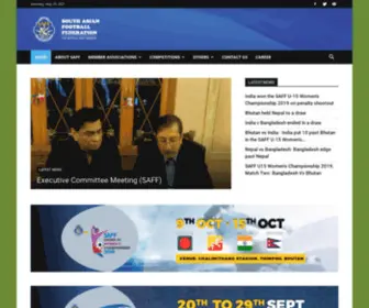 Saffederation.org(SAFF) Screenshot