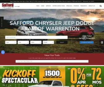 Saffordofwarrenton.com Screenshot