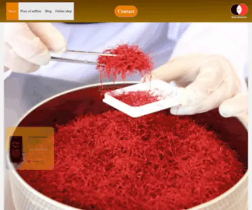 Saffronprices.com(Saffron King Business) Screenshot