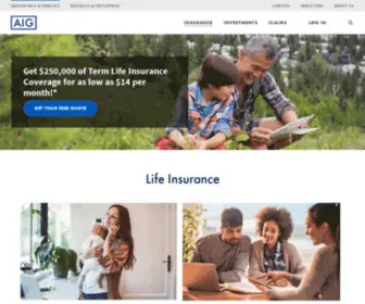 Safg.com(Life and Retirement) Screenshot