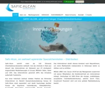 Safic-Alcan.de(Safic Alcan) Screenshot