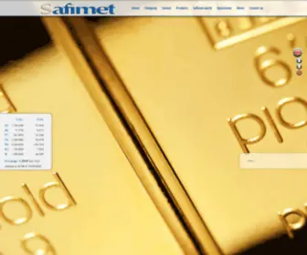 Safimet.com(Safimet) Screenshot