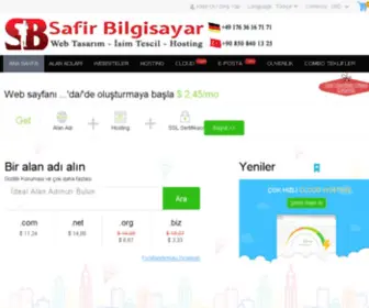 Safirbilgisayar.com(Hızlı hosting) Screenshot