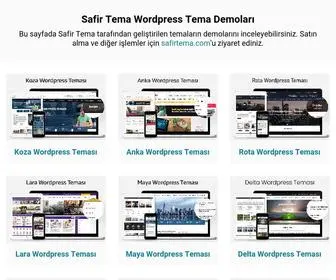 Safirdemo.com(Safir Tema Wordpress Tema Demolar) Screenshot