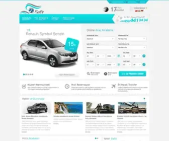 Safirrentacar.com(Safir Rent A Car) Screenshot