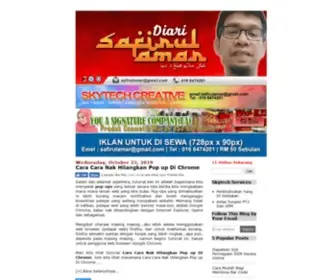 Safirulamar.com(Safirul Amar Azmi Website) Screenshot