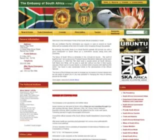 Safis.co.il(South African Embassy in Israel) Screenshot