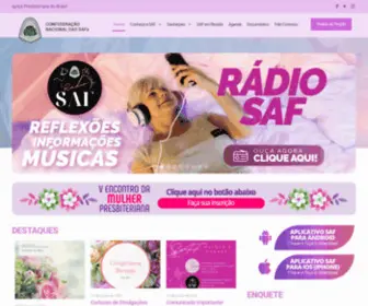 Saf.org.br(Confederação Nacional das SAFs) Screenshot