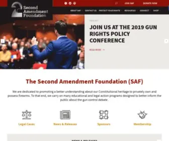 Saf.org(The Second Amendment Foundation (SAF)) Screenshot