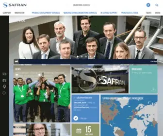 Safran-Engineering.com(Safran Engineering Services) Screenshot