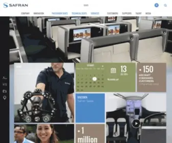 Safran-Seats.com(Safran Seats) Screenshot